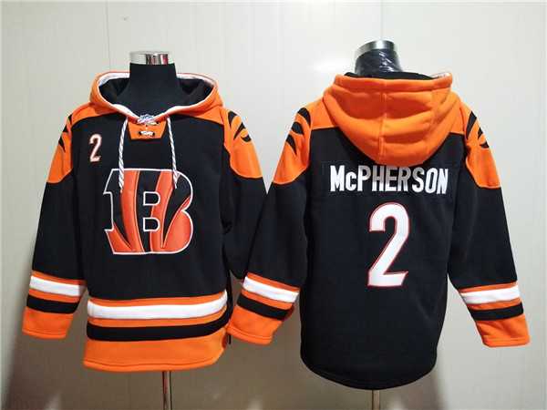 Cincinnati Bengals #2 Evan McPherson Orange Black Ageless Must-Have Lace-Up Pullover Hoodie,We sell and wholesale Cincinnati Bengals #2 Evan McPherson Orange Black Ageless Must-Have Lace-Up Pullover Hoodie on line form chian!